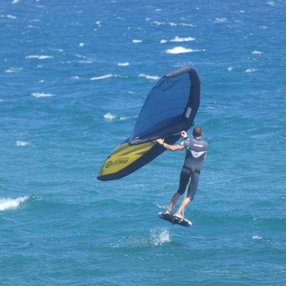 Heelside and toeside riding