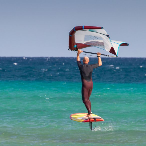 Control del wing: wingfoil
